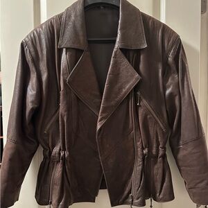 Brown Leather Jacket